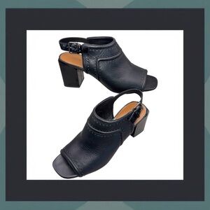 DONALD J. PLINER Penny Open Toed Slingback Mule - Women’s 10 Black